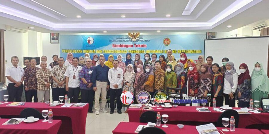 Bimtek Pengelolaan Kinerja & Transformasi Teknologi Informasi Bidang Kepegawaian, Yogyakarta 23 - 24 November 2022