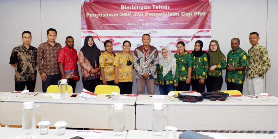 Bimtek Penyusunan Sasaran Kinerja Pegawai (SKP) dan Pengelolaan Gaji PNS , Jakarta 22 - 23 Desember 2022