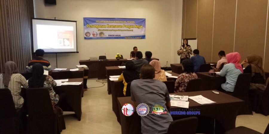 Bimtek Penanganan Keamanan Pangan Segar bagi Dinas Ketahanan Pangan, Yogyakarta 2 - 3 Juni 2017