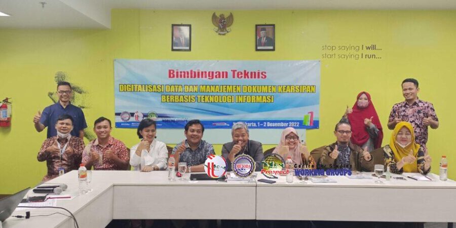 Bimtek Digitalisasi Data dan Manajemen Dokumen Kearsipan Berbasis Teknologi Informasi, Yogyakarta 1 - 2 Desember 2022