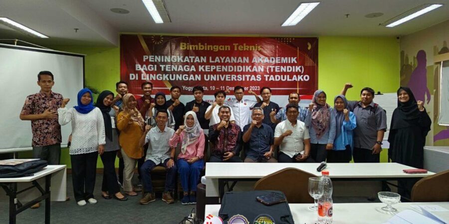 Bimtek Peningkatan Layanan Akademik bagi Tendik Di Perguruan Tinggi, Yogyakarta 10 - 11 Desember 2023