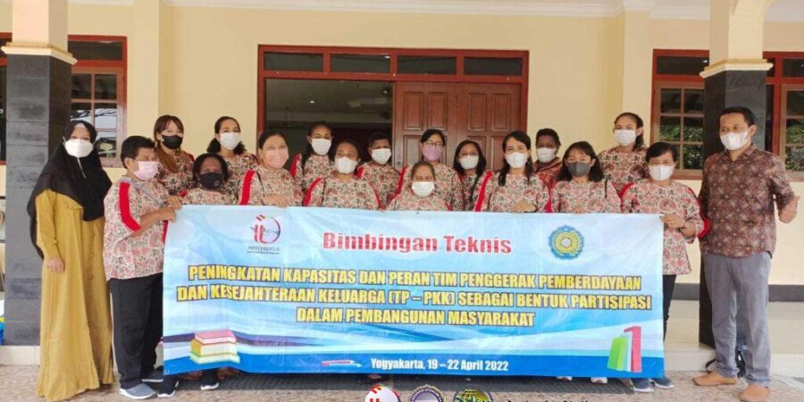 Bimtek Peningkatan Kapasitas Anggota Tim Penggerak PKK bagi Desa dan Kecamatan, Yogyakarta 19 - 22 April 2022 