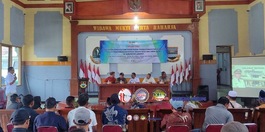 Studi Tiru Badan Permusyawaratan Desa (BPD) ttg Potensi Desa Wisata & UMKM, Cibodas 21 Okt 24 (Gel 5 Hari #3)