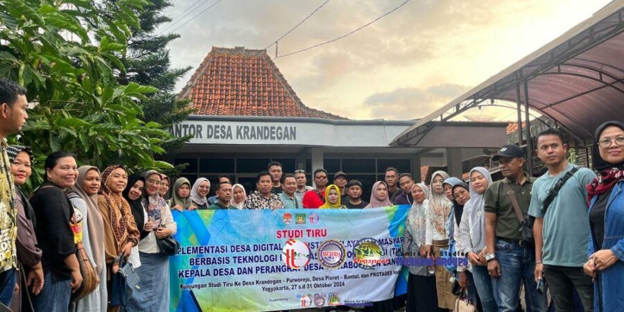 Studi Tiru Perangkat Desa tentang Digitalisasi Desa dan Pelayanan Masyarakat Berbasis TIK, Yogya 27 Oktober 2024 (Gel. 6 Hari #1)