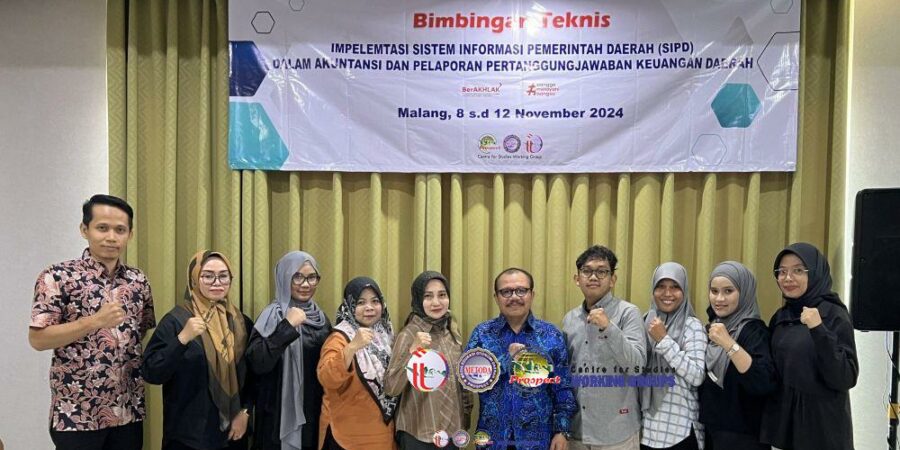 Bimbingan Teknis Implementasi  Sistem Informasi Pemerintah Daerah (SIPD) Dalam AKLAP, Malang 9 - 11 Nov 2024