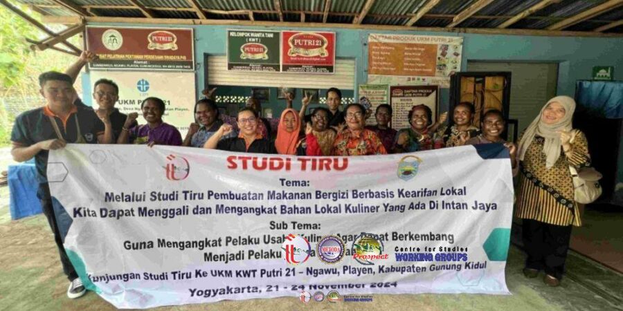 Studi Tiru Pengolahan bahan makanan berbasis kearifan lokal (berbahan baku lokal), Yogyakarta 21 - 24 November 2024