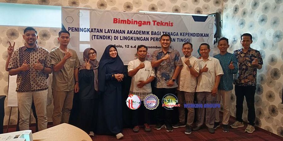 Bimtek Peningkatan Layanan Akademik bagi Tendik Di Lingkungan Perguruan Tinggi, Solo 12 - 13 Des 2024