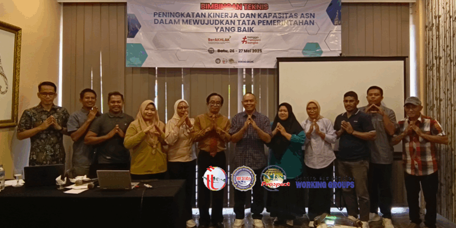 Bimbingan Teknis Peningkatan Kinerja Dan Kapasitas ASN Dalam Mewujudkan Tata Pemerintahan Yang Baik, Batu 26 - 27 Mei 2025